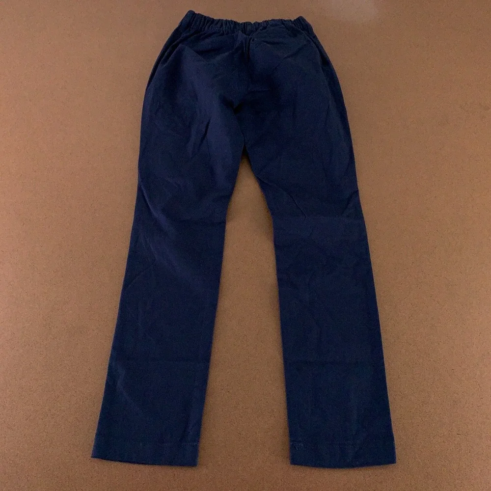 Old Navy Girls XL (14/16) Ink Blue School Uniform Skinny Pull-On Tech Pants New